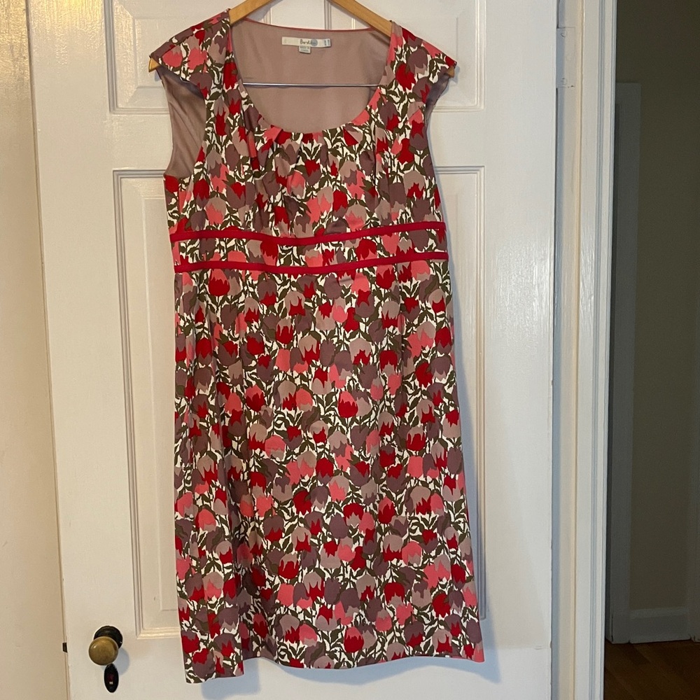 Boden Tulip Valentine Sleeveless Dress
